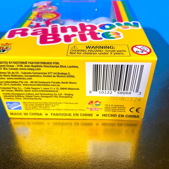 RAINBOW BRITE NWT 40TH ANNIVERSARY STARLITE HORSE RARE GLOW IN THE DARK FIGURE - Picture 12 of 12